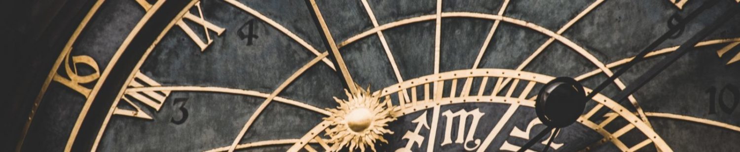 An old clock face